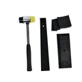Reinforced Double-Faced Mallet Heavy Duty Pull Bar Tapping Block and 20-Piece Spacers Laminate Wood Flooring Installation Kit