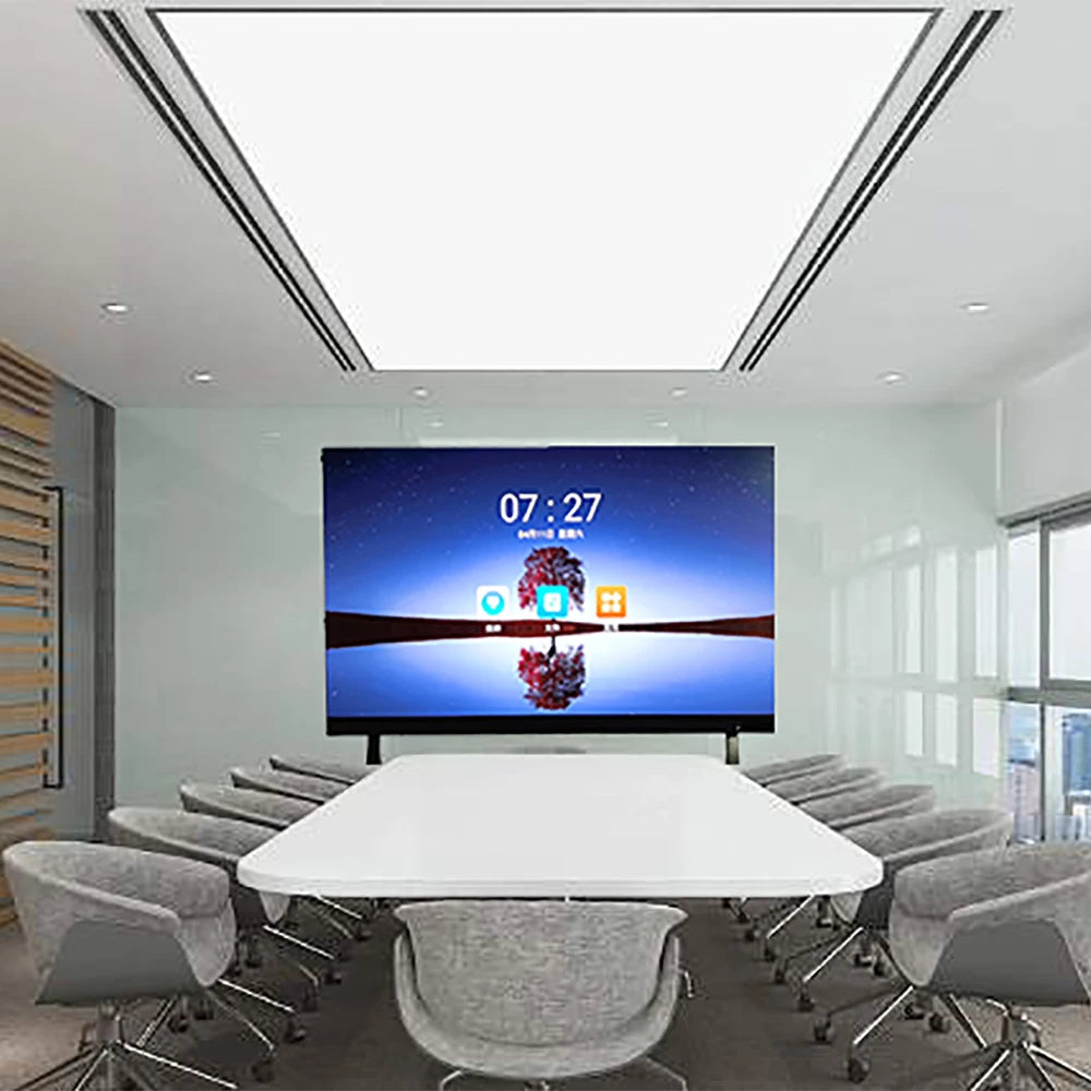 Commercial Hotel Exhibition Hall Auditorium Smart Tv Wall Screen Conference System Video Equipment Indoor FULL Color 216 Inch