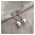 New Design Non Piercing Mosquito Coil Ear Clip Luxury Pearl Long Tassel Mosquito Coil Non Pierced Ear Clip Earrings