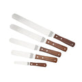 Professional Cake Spatula Set Multi-Size Stainless Steel Icing Smoothers for Baking & Cake Decorating