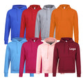 Wholesale Cheap Custom Logo Regular Fit Hoodies Multi Color Plain Blank Hoodie Cotton Polyester Hoodies