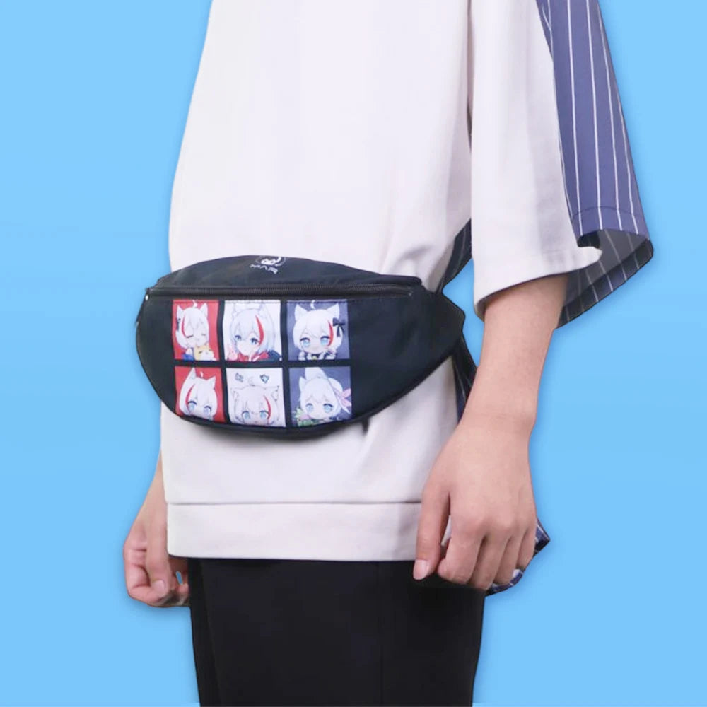 Women Mini Belt Bag Waist Bag Bum Bag Unisex Cartoon Custom Fanny Pack Crossbody