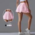New Arrival Women's Sports Yogawear Summer Slim Anti Slip Pleated Skirt Half Skirt Tennis Golf Skirt With Pocket