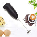 304 Durable Stainless Steel Battery Operated Hand Mixer Milk Frother