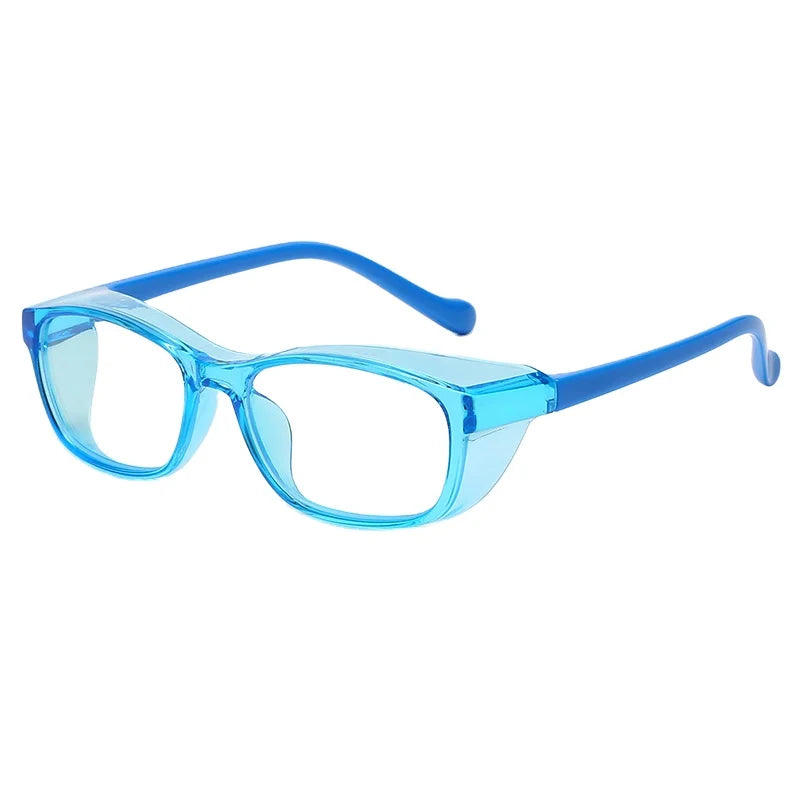 2025 DCOPTICAL Fashion Safety Kids Glasses Computer Gaming Smart Phone Anti Fog Anti Blue Light Blocking Glasses