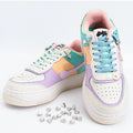 Hot Selling Wholesale Kids and Adult Flat Sneakers Rhinestones Buckle No Tie Elastic Shoelaces Made of Durable Polyester
