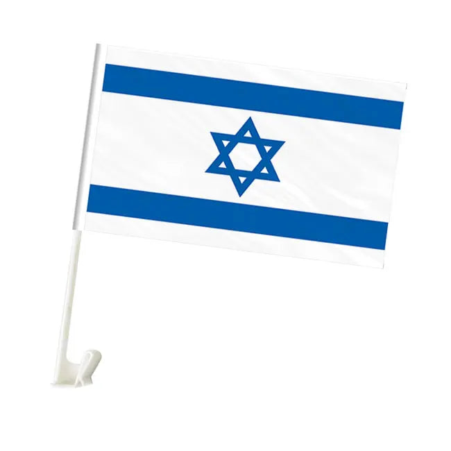 Customized Israeli Car Flag Spain Wales England Fans Customized English Team Flag Wholesale Flag for Car