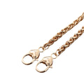 Custom Size 30mm Gold Chain Buckle Engraved Metal Replacement Bag Chain for Handbags Iron Leather Alloy Zinc with Logo Type Ring