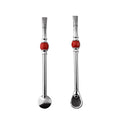 Food 304 Stainless Steel Yerba Mate Drinking Straw Metal Filter Spoon Bombill Bar Accessories Drinkware