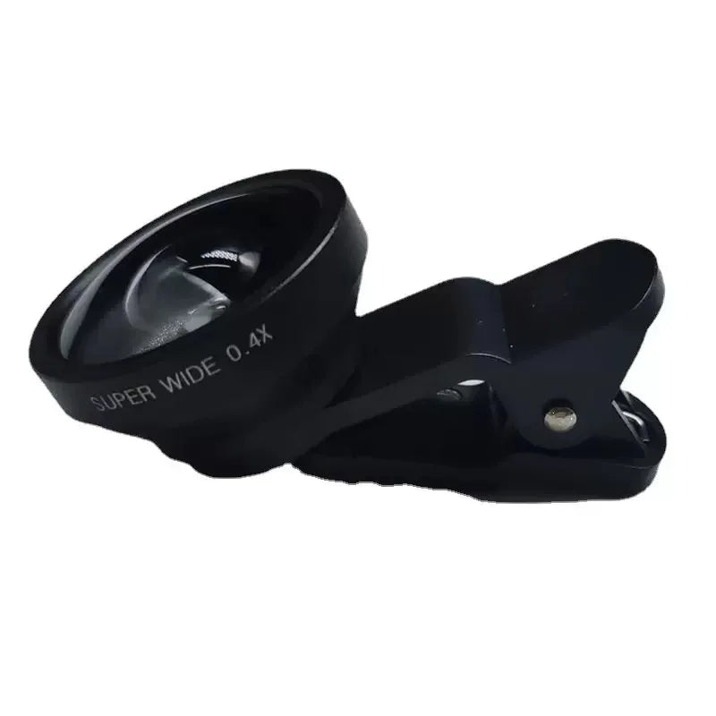 Factory Price Fish Eye 0.4X Micro Lens Kits Clip Factory Price Universal Super Wide Angle Mobile Phone Camera Lens