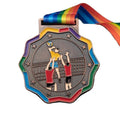 Wholesale Metal Volleyball Medals Student Games Marathon College Marathon Medal