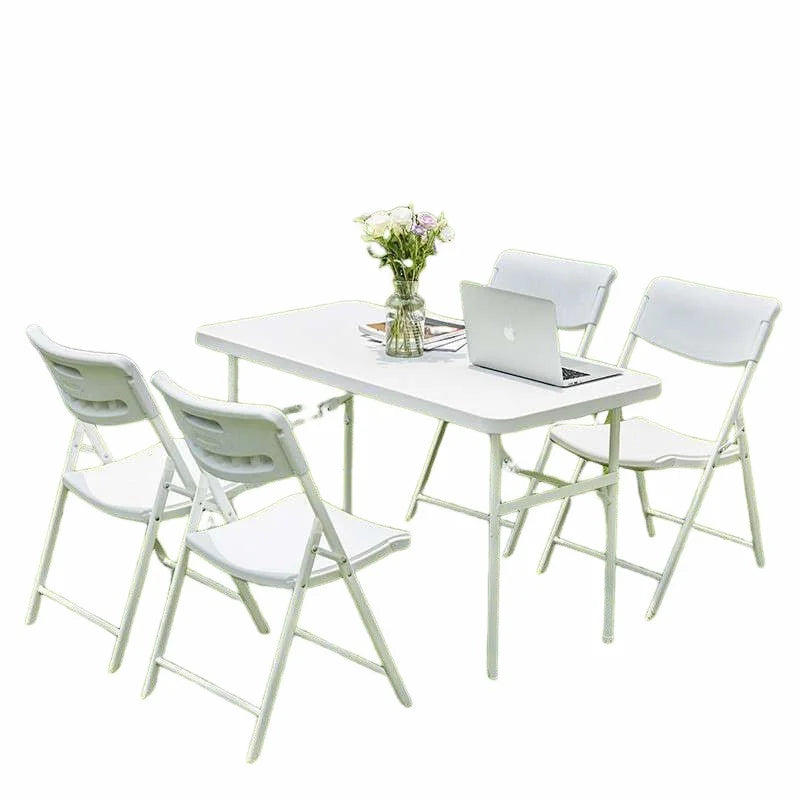 4ft 1.2m Folding Heavy Duty Catering Outdoor Trestle Party Portable Plastic Folding Tables