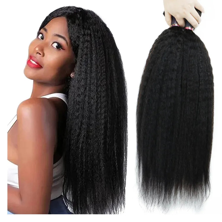 FH Unprocessed Raw Cambodian Hair Bundle Wholesale Virgin Kinky Straight Hair Bundle