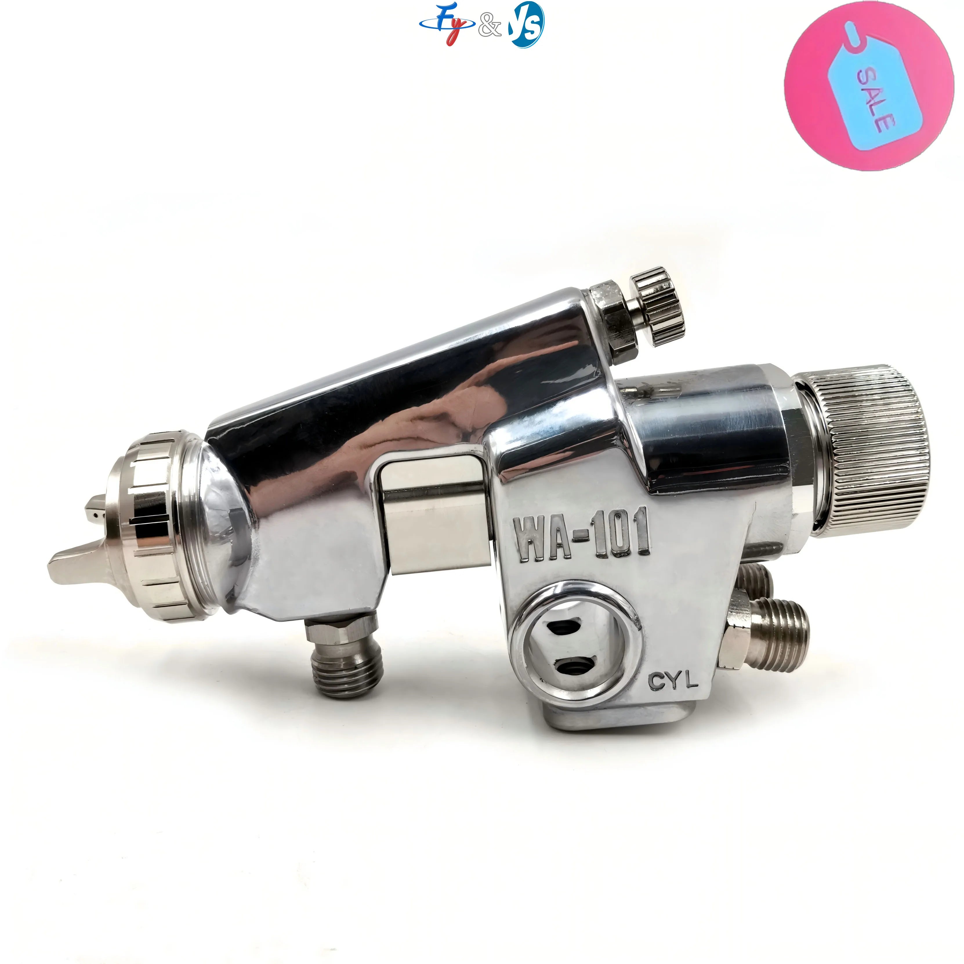 Buy Now High-volum Mini Hvlp Spray Gun Pneumatic Spray Paint Gun Paint Coating Automatic Spray Gun WA101