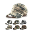 Custom Embroidered Logo Outdoor Sports Camouflage Baseball Cap Wholesale Breathable Sun Protection Baseball Hats
