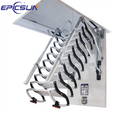 Carbon Steel Alloy Indoor Attic Ladder Multifunctional Telescopic Attic Ladder