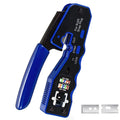 ZOERAX Industrial Pass Through RJ45 Crimping Tool for Cat6 Cat6A 8P8C Plug