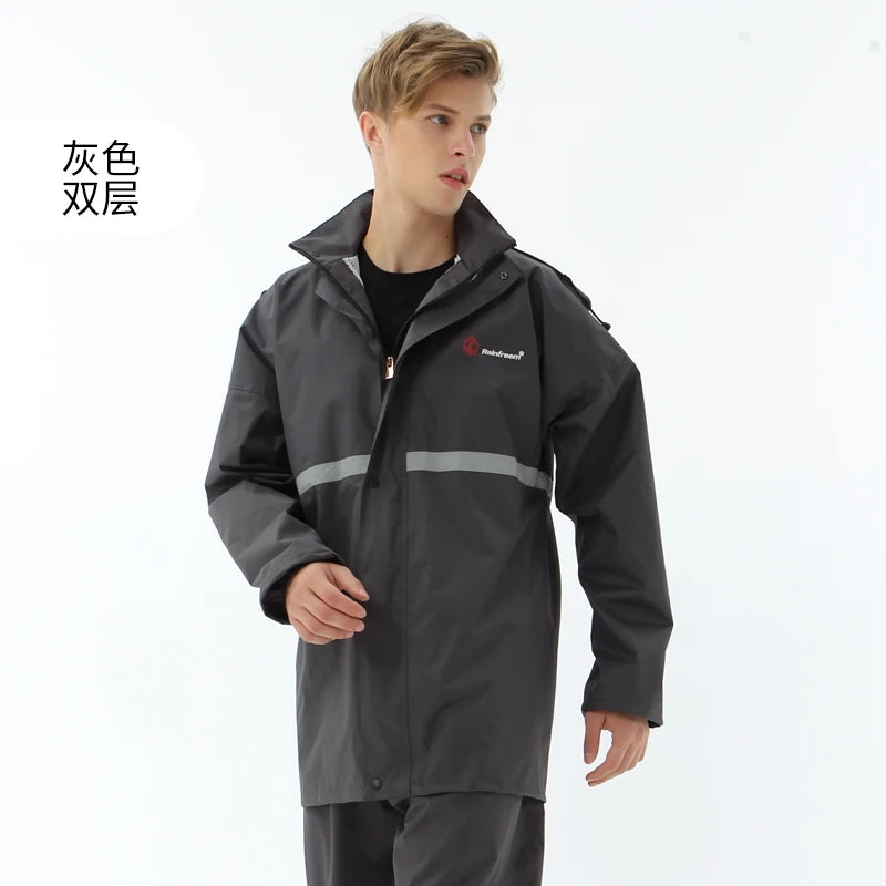 Raincoat Online Color Men Raincoat Windbreaker Coat with Hood Raincoat for Online Sale