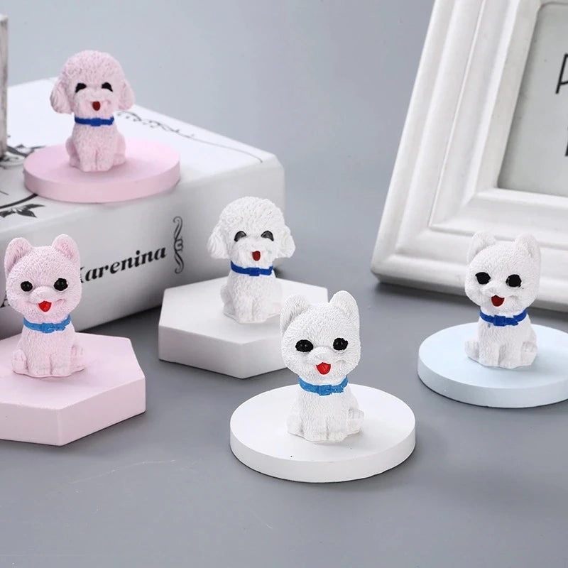 Wholesale New Arrival Teddy Shaped Gypsum Animal Eco-Friendly Car Aroma Diffuser Stone Aromatherapy Air Freshener