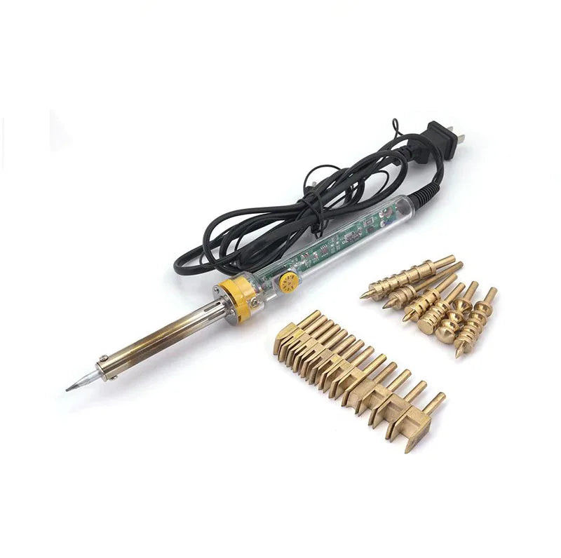 (B201YC) Electric Soldering Iron Leather Hot Pressing Copper Head Is Used for Leather Edge Grinding Hot Edge Pressing