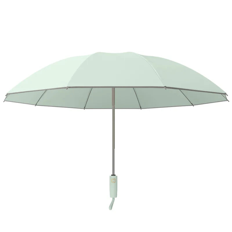 Fully Automatic UV Protection Umbrella Slam Cloth Foldable Casual & Business Style Customizable Logo 10-Rib Umbrella