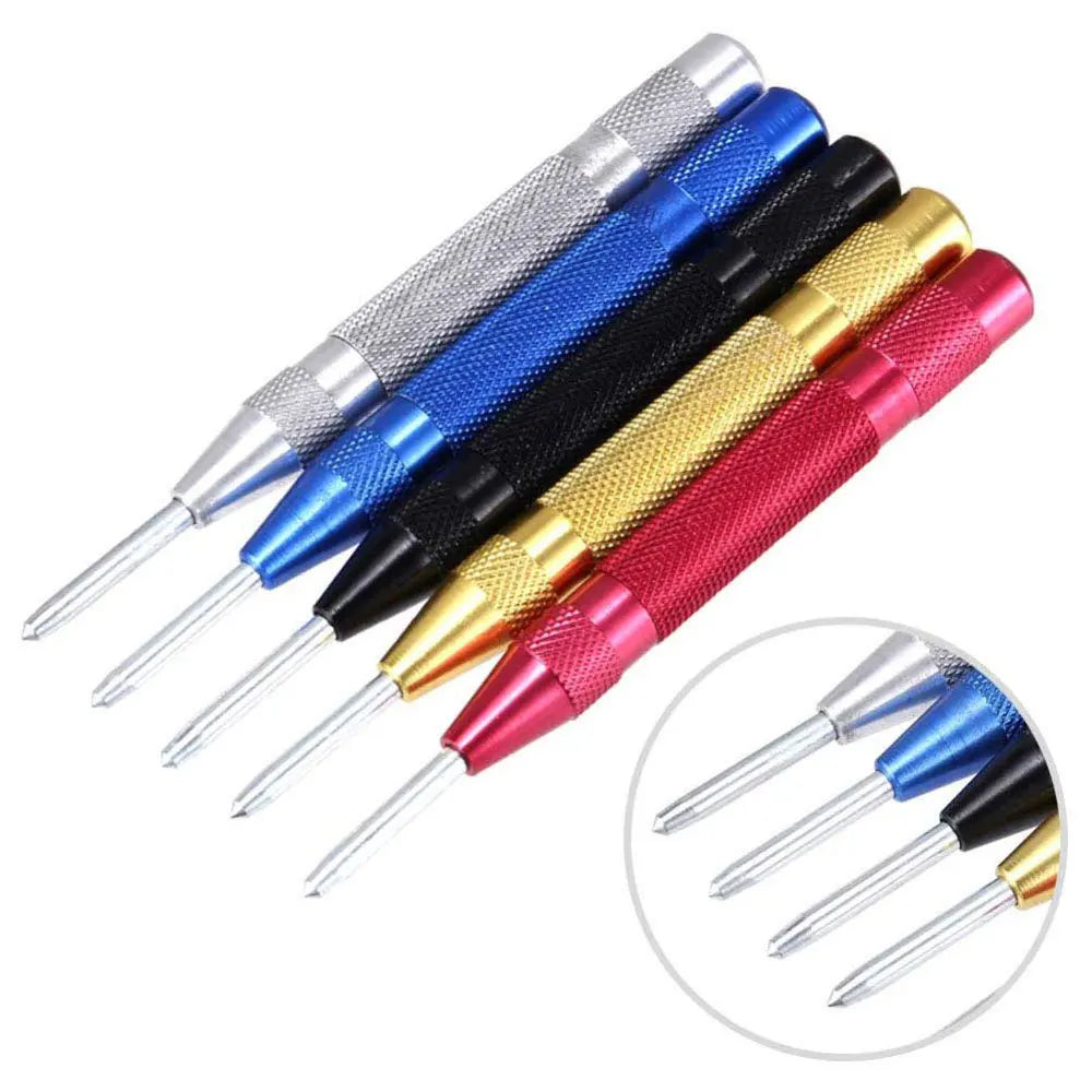 Center Punch Automatic Spring Positioner Glass Striker Window Breaker Punch Centering Puncher MegaBDM