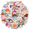 E-50ot Own Copyright Own Bohemia Graffiti Stickers Packs for Notebook Car Door Cross-border  Pvc