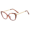 2024 Ready to Ship Fashion TR90 Leopard Designed Computer Glasses to Block Blue Light