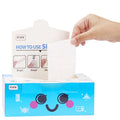 8-10kg/m3 Eraser Sheet Nano Magic Dishwasher Cleaning Sheet White Kitchen Supplies Cleaning Color Box Sponge