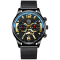 2021 Luxury Watches Male Mesh Steel Analog Quartz Wrist Watch Men Business Casual Sports Bracelet Watch Reloj Hombre