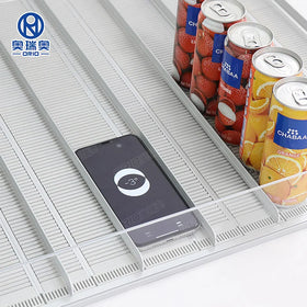 Cooler Refrigerator Sliding Roller Track Cooler Shelf Roller Roller Track for Sliding Shelf System