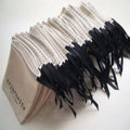 Wholesale Cotton Packing Bags With Ribbon Custom Logo Makeup Drawstring Pouches Jewelry Sachets  for Party Candy Gift Bag
