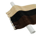 Factory Wholesale Hair Supplier Full Cuticle Intact Human Hair Invisible Double Drawn Tape Hair Extensions