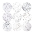 Minimalist Nordic Marble Coasters Absorbent and Heat Resistant Ceramic Mats & Pads