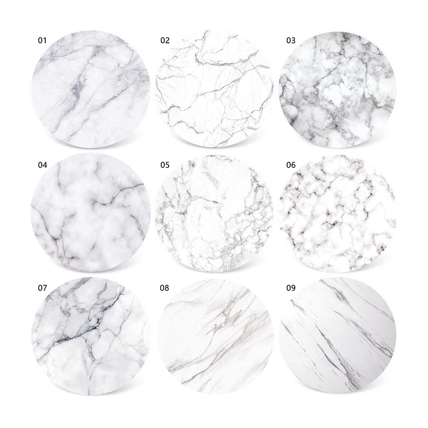 Minimalist Nordic Marble Coasters Absorbent and Heat Resistant Ceramic Mats & Pads