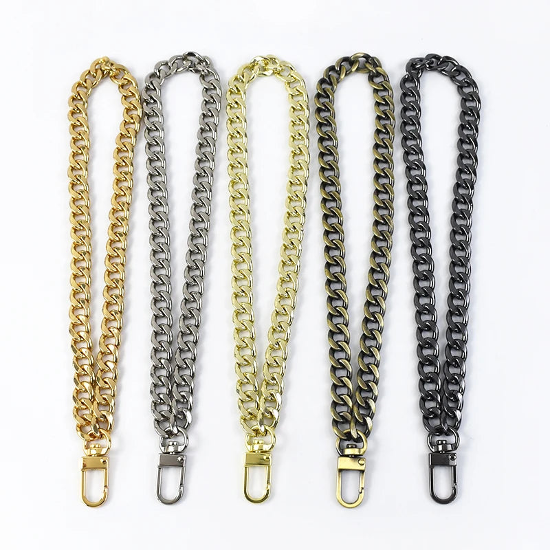 Deepeel L1-55 23cm Purse Hardware Chain Bag Accessories Handbag Handle Chains O Ring Wrist Strap Chain