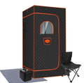 Portable Full Body Sauna Box Transom Windows Modern Design Foldable Dual Voltage North America Cross-Border Bathroom Steam Room