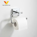 Modern Metal Wall-Mounted Paper Roll and Towel Holder for Hotels