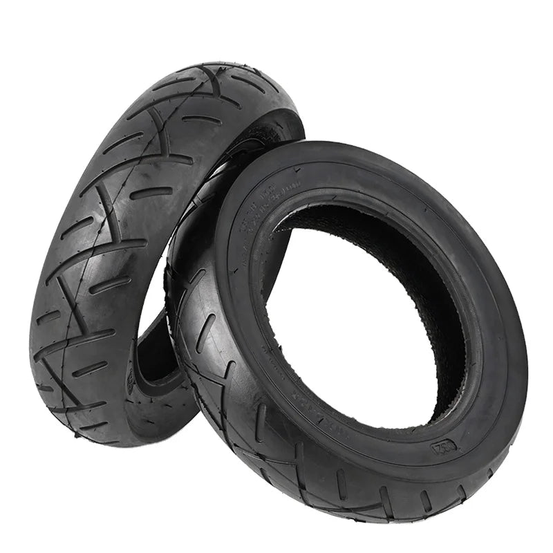 Kugoo M4 10x2.5 Inch Rubber Pneumatic Tire Electric Scooter Tubeless Wheel Replacement Front/Rear Outer Tyre Accessories