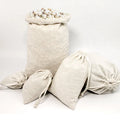 Burlap Drawstring Gift Jewelry Bags Pouches Sacks Jute Biodegradable Hemp Eco-friendly Custom Logo Printed Linen Cotton Storage