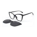 TR90 HIGO H805-L Handmade Sunglasses Magnetic Clip-On Polarized UV400 Protection Solid Pattern Women's Spectacle Frames Eyewear