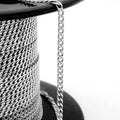 Wholesale Fine 925 Sterling Silver Jewelry Necklace Cuban Link Chain Bracelet Women Jewelry Making Plata 925 Al Por Mayor