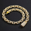 Wholesale 20mm Fake Diamonds Cuban Link Chain Necklace Collar