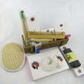 Eco-friendly Hotel Amenity Set With Carton Box Pack Mini Travel Bamboo Hotel Toiletries