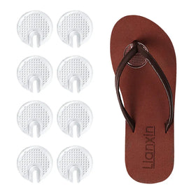 Circle Gel Thong Sandal Silicone Clear Flip Flop Cushion Pads Toe Protector and Guard