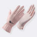 Custom logo Outdoor Cycling Spring Thin Car Driving Outdoor Bike Riding Anti UV Women Summer Gloves