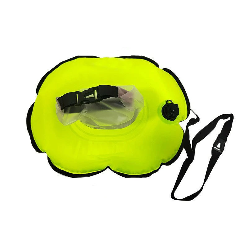 Water Sport Christmas Gift PVC Buoyancy Donut Hydration Food Storage Bag Buoy for Swimmer Triathletes Swim Dive Gear Accessories