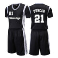 Customizable Men's Basketball Clothing Set Breathable Basketball Singlet Vest Shorts Plus Size Sports Gear 100% Polyester