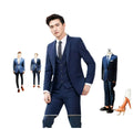 S6380F 2023 Drop Shipping High-quality Custom Three -piece Set of Professional Business Businessmen Mens Wedding Suits Set