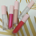 Wholesale Private Label pink Lip Gloss Packaging Frosted Lip Gloss Tube Private Label Empty Lipgloss Tube